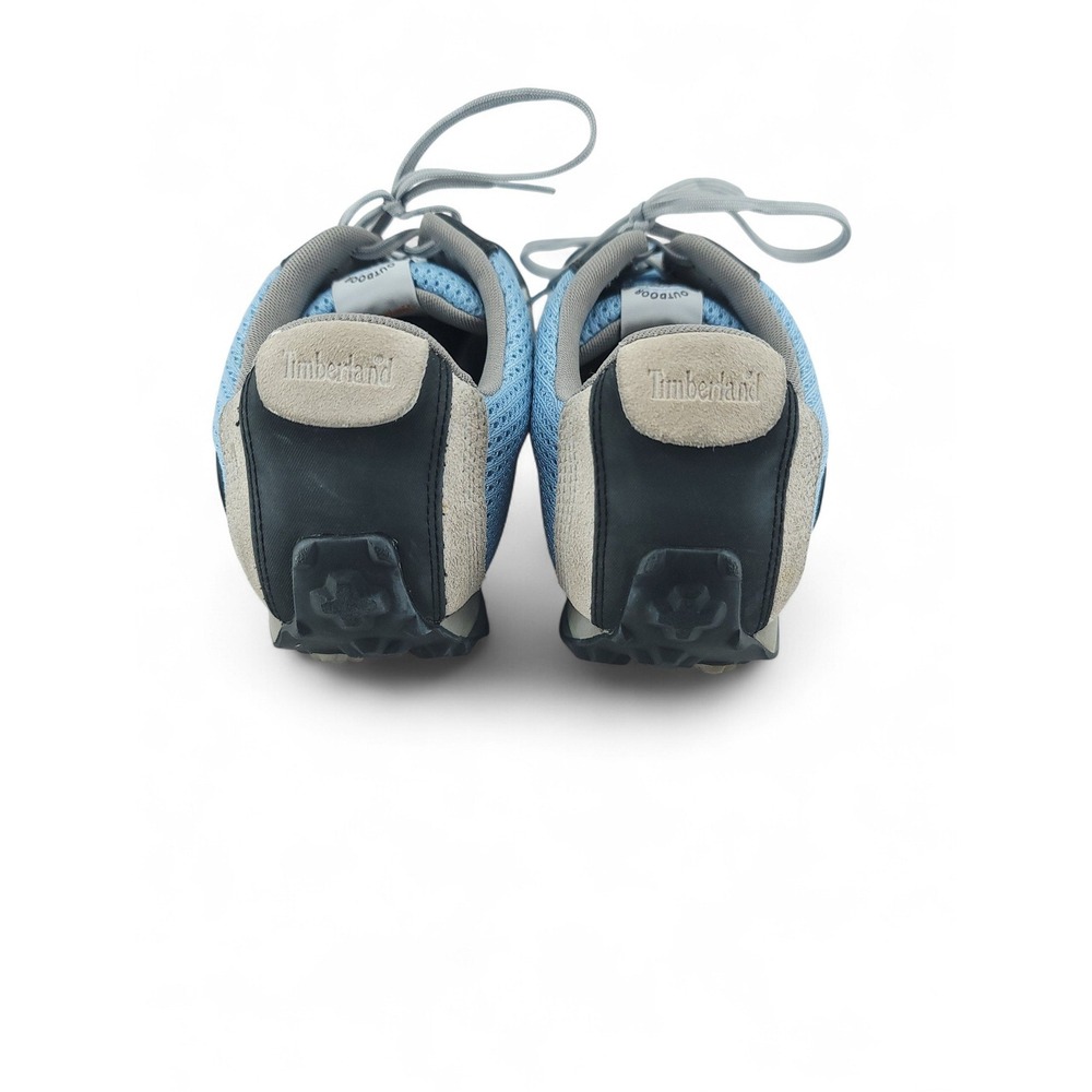 Timberland Outdoor Trail‎ Sneakers Women's 9 Blue Mesh Suede Gorpcore Y2K